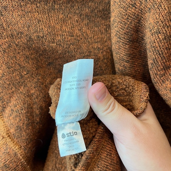 Stio women’s sweet water fleece hoodie jacket size XS - Picture 9 of 10